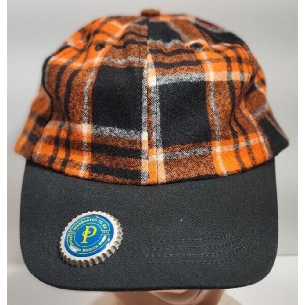 Pendleton Wool adjustable hat cap with bottle opener under bill